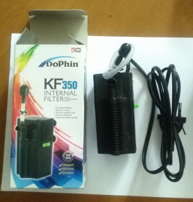 Dophin KF-350 (KW ) Внутренний фильтр с регулятором 4.5 вт.,280 л./ч.,5 вт.,280 л./ч.,